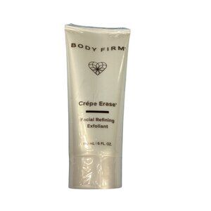 Body Firm Crépe Erase Facial Refining Exfoliant 6 Fl. Oz Tube Skincare Facecare
